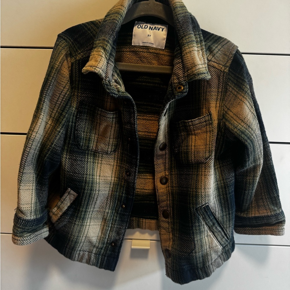 Old Navy Kids Plaid Jacket